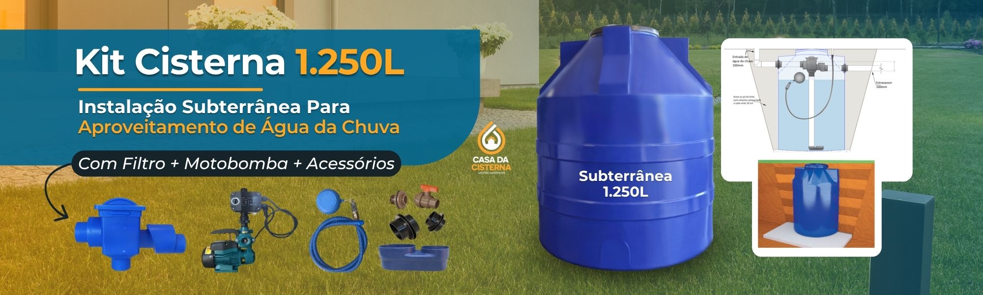 banner Kit Cisterna 1250L