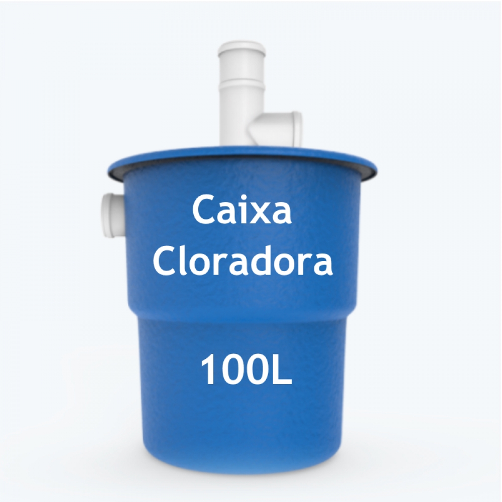 imagem Caixa cloradora 100L