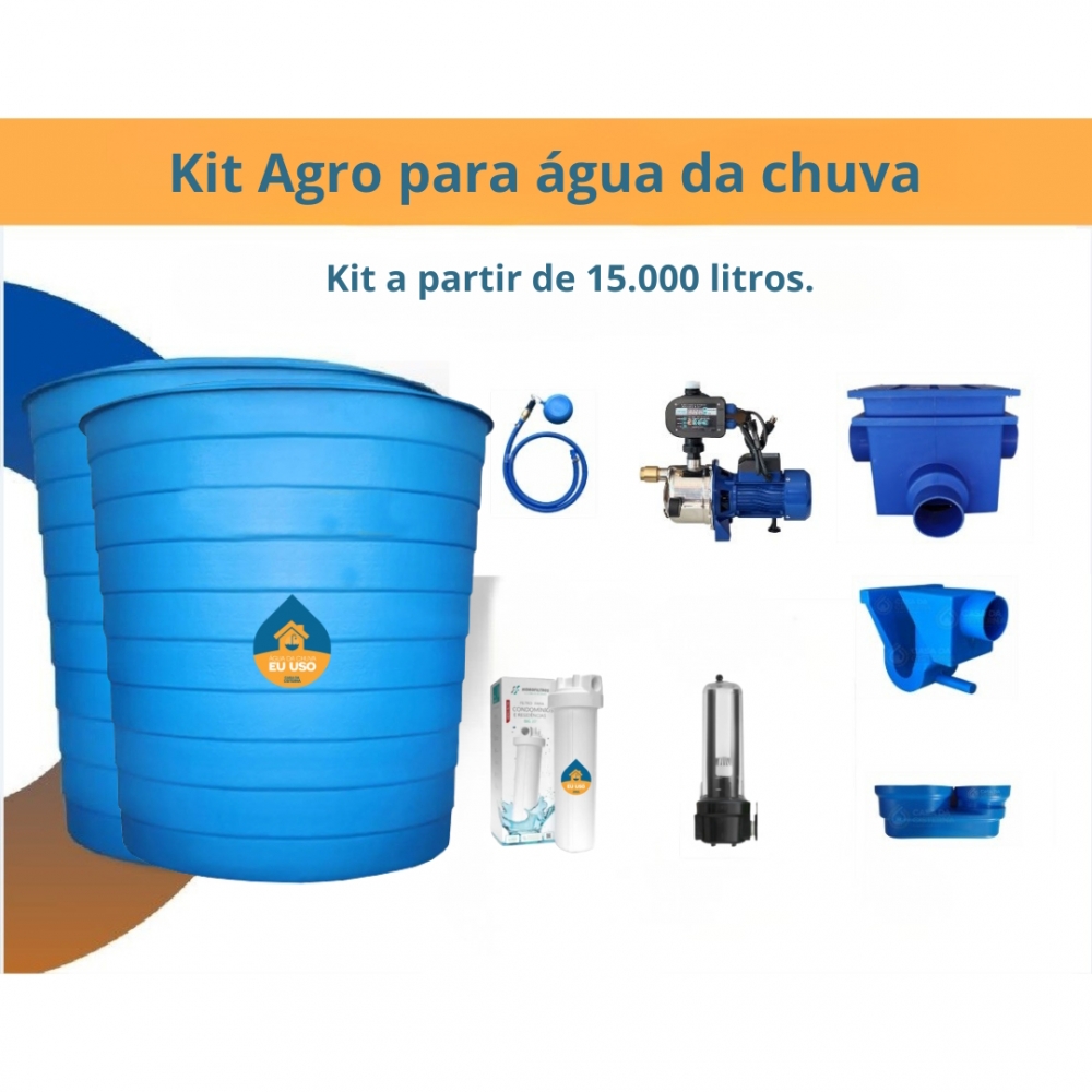 imagem Kit Agro para água da chuva