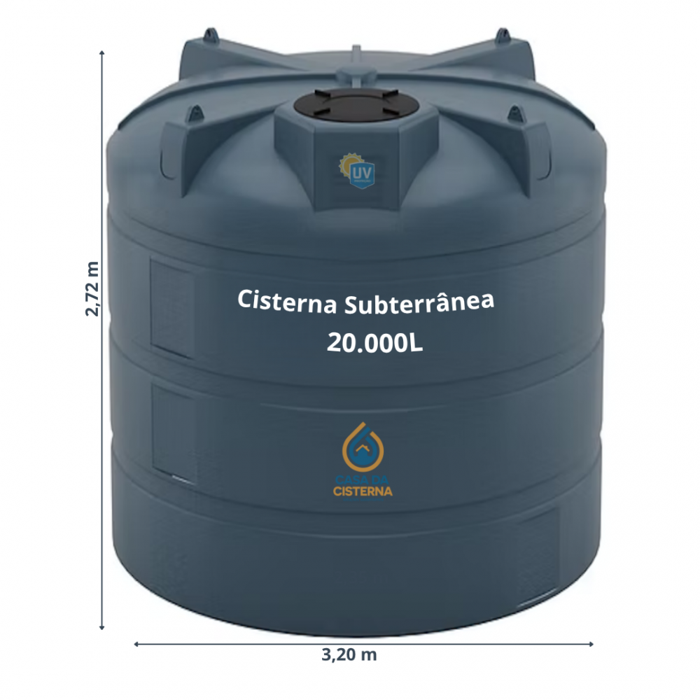 imagem Cisterna Subterrânea 20.000L
