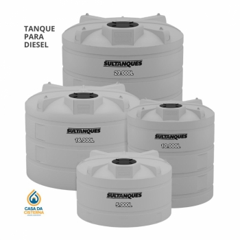 imagem Tanque para Diesel em Polietileno Especial Sultanques