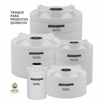 imagem Tanque para Produtos Químicos em Polietileno Especial Sultanques