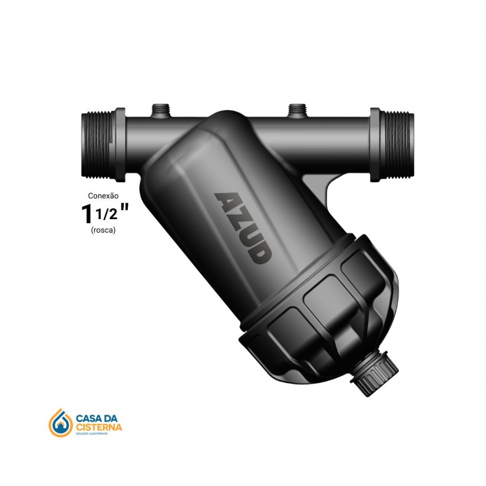imagem Filtro de Irrigação 1 1/2 Polegada AZUD Modular 100