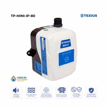 imagem Pressurizador Texius TP-MINI-IP 80W 110/220V 5º a 60º Max. 18 mca