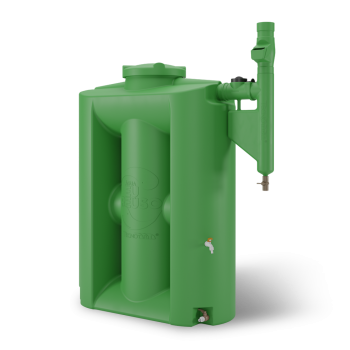 imagem Cisterna vertical modular 600L com filtro e clorador - Completa